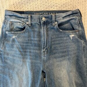 American Eagle Outfitters High Rise Blue Jeans